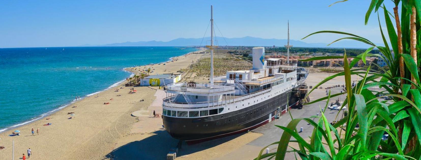 Studio Cosy A 300M De La Mer, Face Aux Festivals, Derriere La Night Life Le Barcarès Екстериор снимка